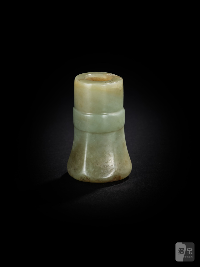 青玉管 | A PALE GREEN JADE ORNAMENT - 图4